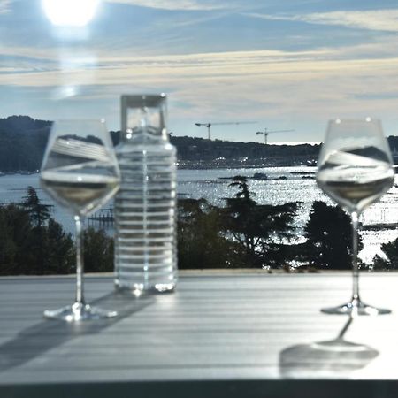 Studio Avec Vue Mer Et Terrasse ลาแซน-ซูร์-แมร์ ภายนอก รูปภาพ
