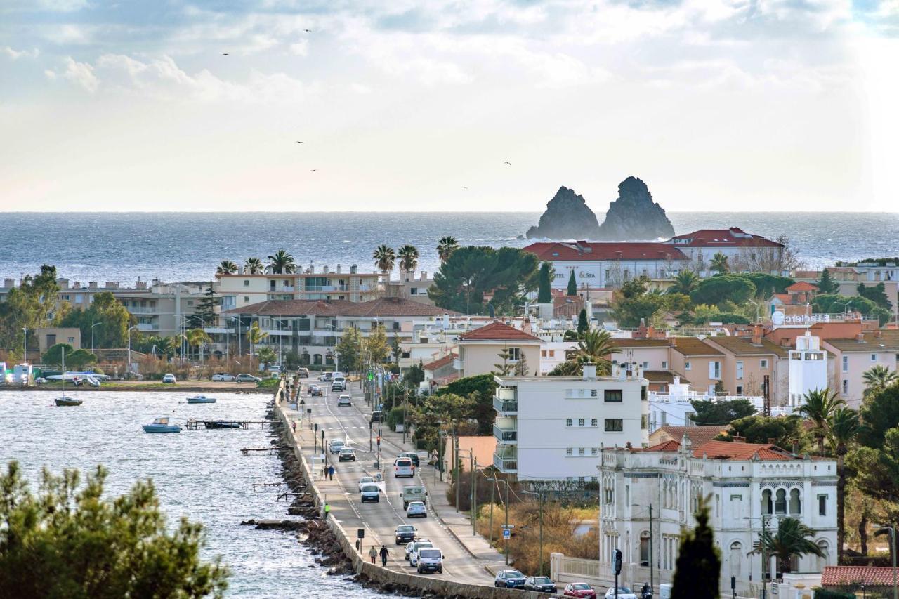 Studio Avec Vue Mer Et Terrasse ลาแซน-ซูร์-แมร์ ภายนอก รูปภาพ