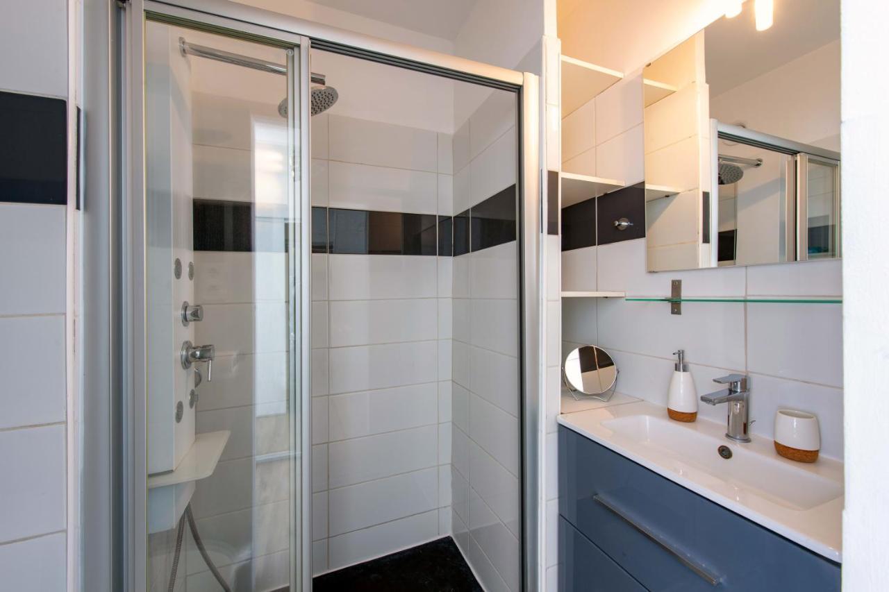 Studio Avec Vue Mer Et Terrasse ลาแซน-ซูร์-แมร์ ภายนอก รูปภาพ